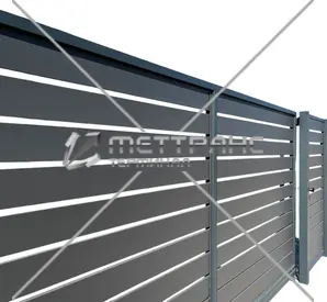 Забор из евроштакетника в Костанае